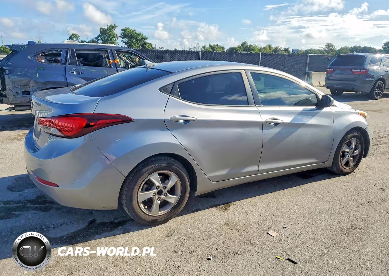 2015 Hyundai Elantra Se VIN:5NPDH4AE6FH642309 - 3