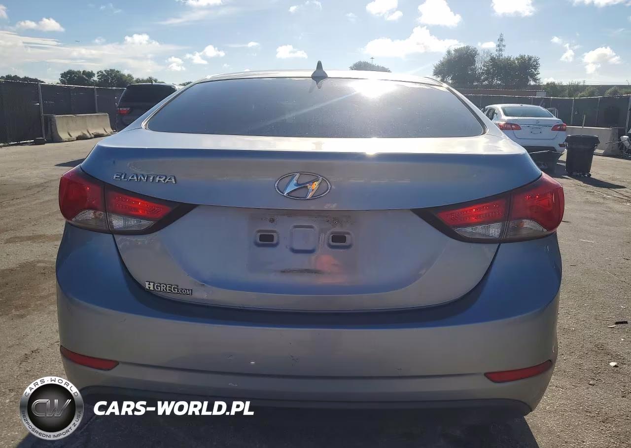 2015 Hyundai Elantra Se VIN:5NPDH4AE6FH642309 - 6