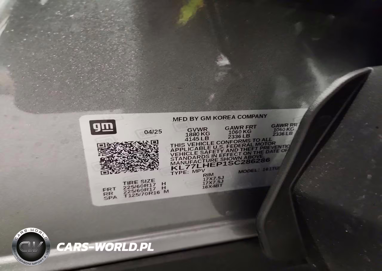 2025 Chevrolet Trax 1Lt VIN:KL77LHEP1SC286286 - 14