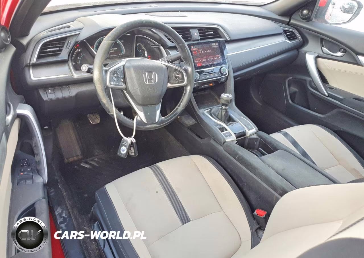 2018 Honda Civic Ex VIN:2HGFC3A31JH352174 - 8