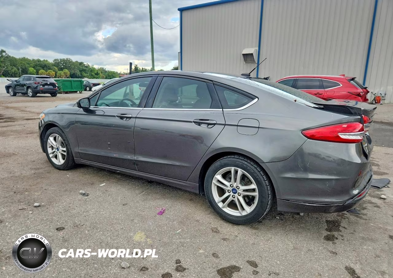 2018 Ford Fusion Se VIN:3FA6P0HD4JR184377 - 2