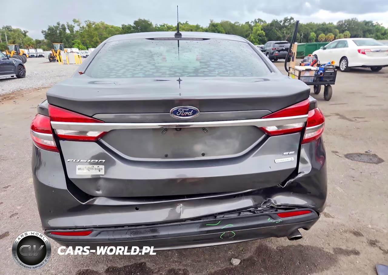 2018 Ford Fusion Se VIN:3FA6P0HD4JR184377 - 6