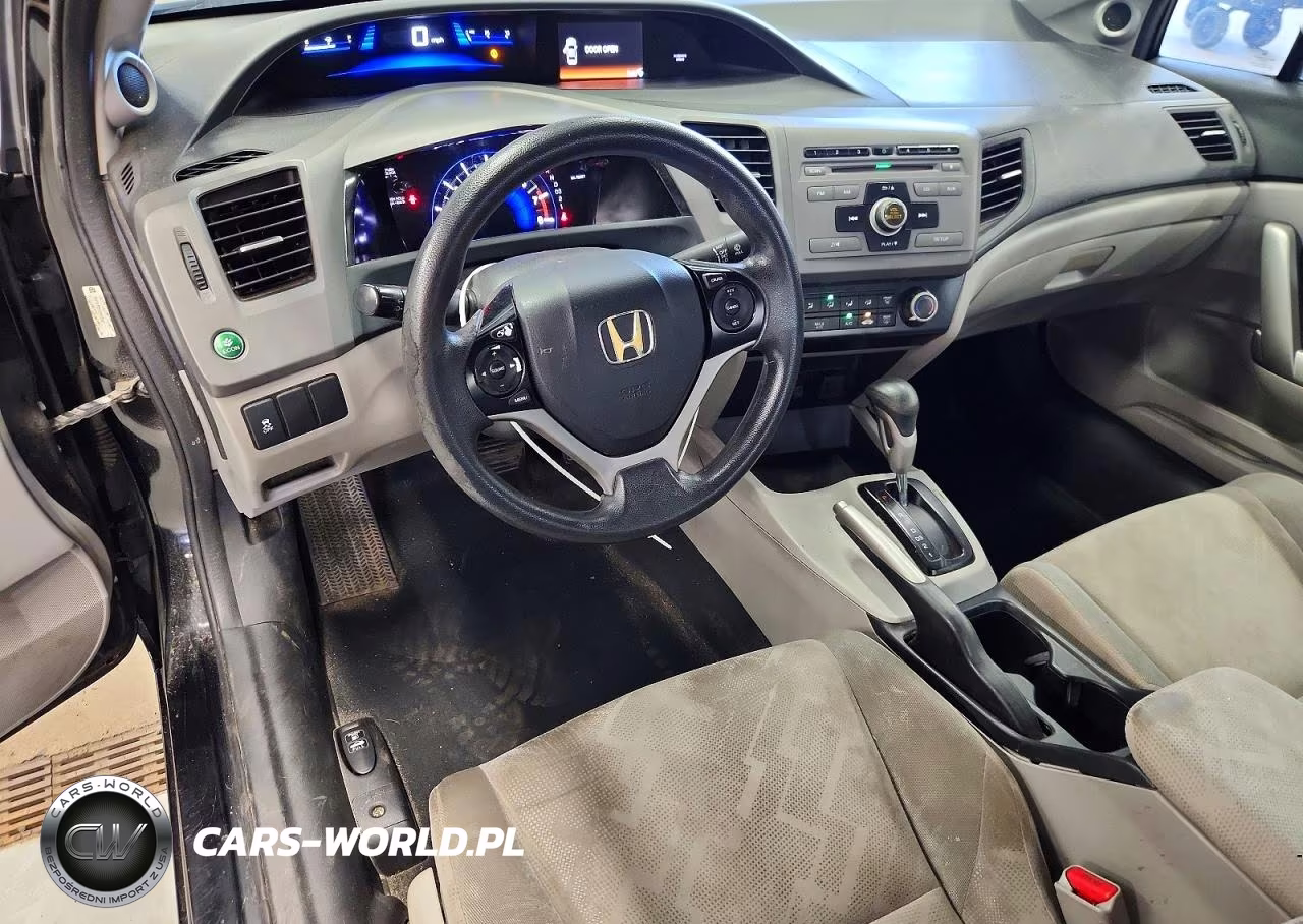 2012 Honda Civic Lx VIN:2HGFG3B55CH532457 - 8