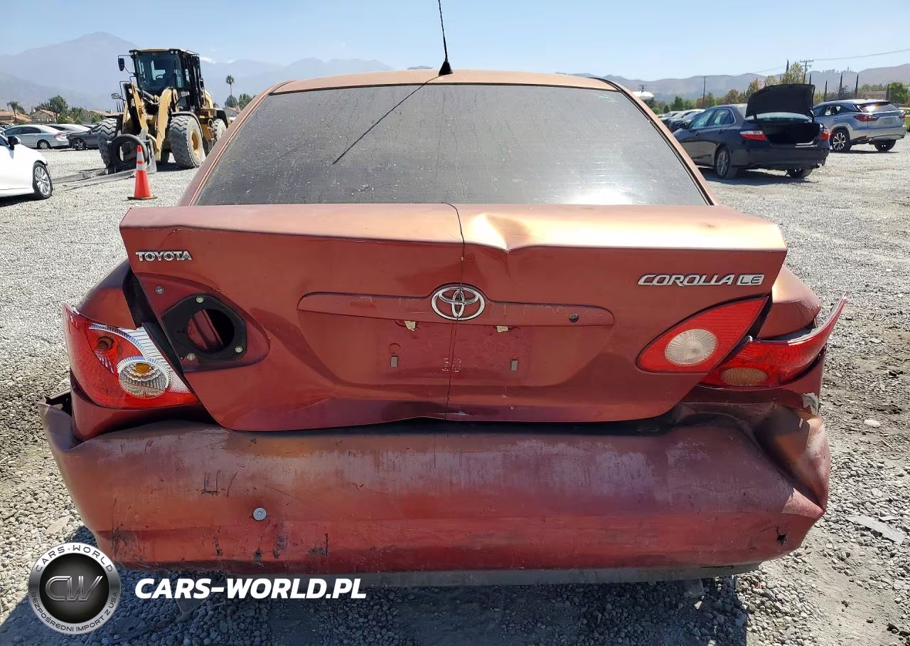2006 Toyota Corolla Le VIN:1NXBR32EX6Z656728 - 6