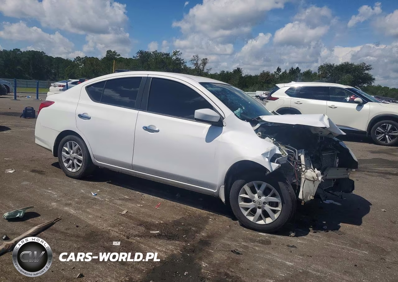 2019 Nissan Versa Sv VIN:3N1CN7AP5KL815421 - 4