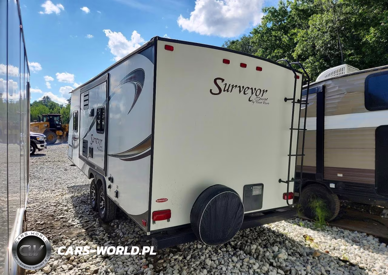 2013 Forest River Surveyor Sport Camper VIN:4X4TSVZ2XDL021624 - 2