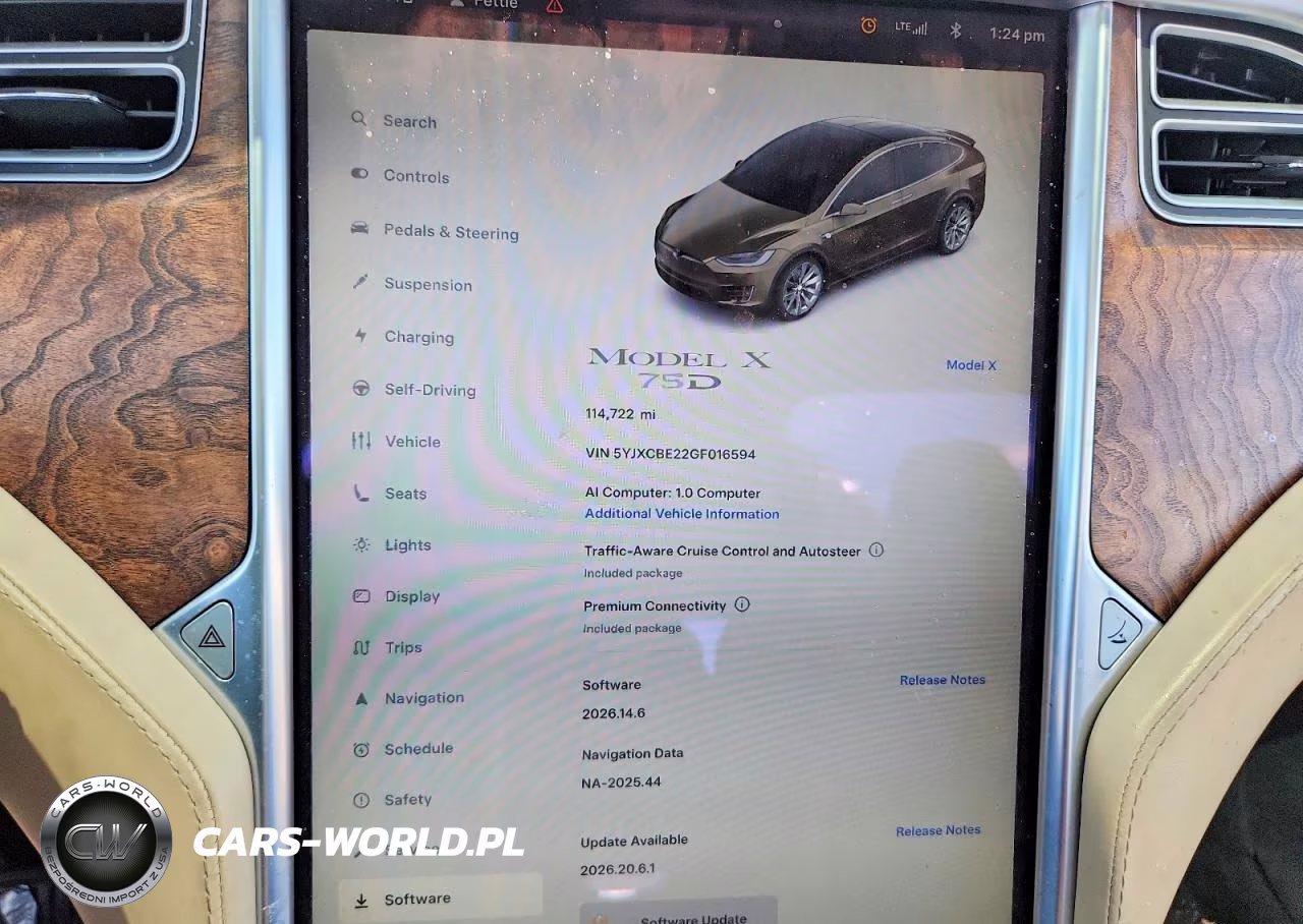 2016 Tesla Model X VIN:5YJXCBE22GF016594 - 9