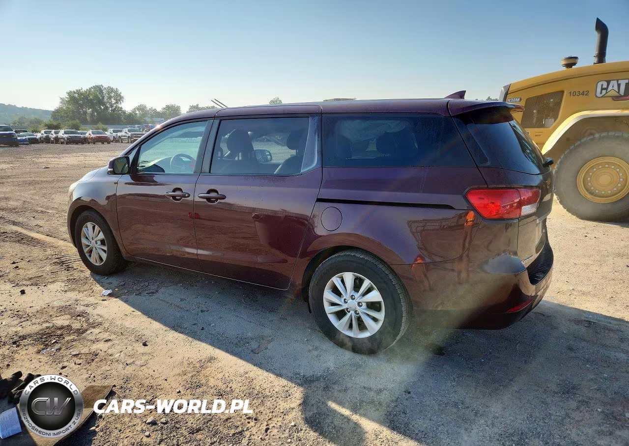 2017 Kia Sedona Lx VIN:KNDMB5C13H6226037 - 2