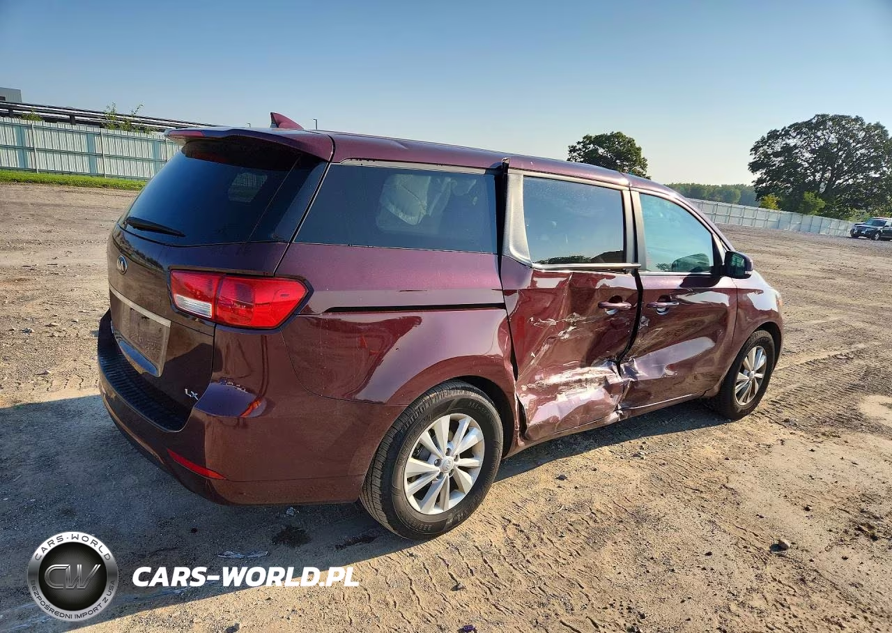 2017 Kia Sedona Lx VIN:KNDMB5C13H6226037 - 3