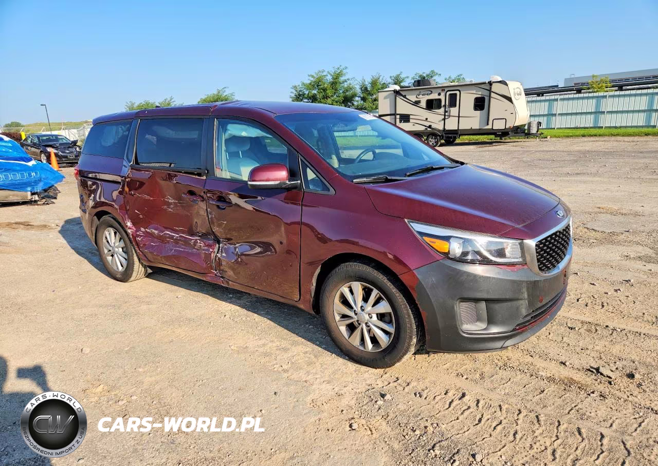 2017 Kia Sedona Lx VIN:KNDMB5C13H6226037 - 4