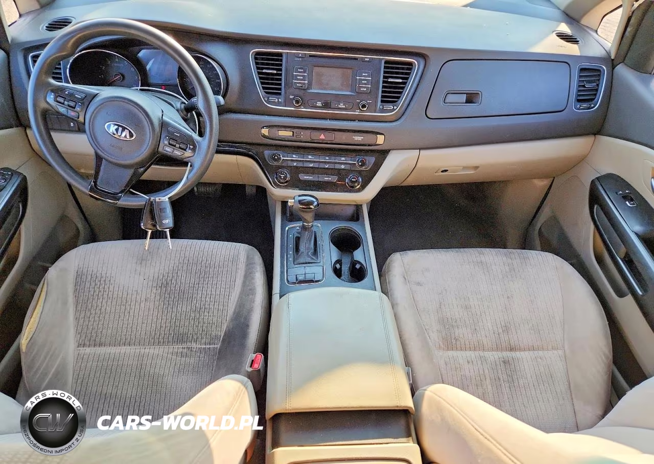 2017 Kia Sedona Lx VIN:KNDMB5C13H6226037 - 8