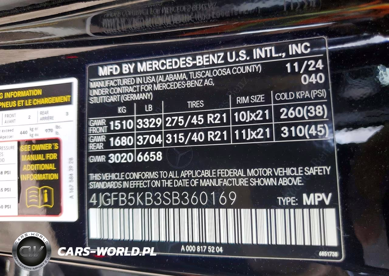 2025 Mercedes-Benz Gle 450 4Matic VIN:4JGFB5KB3SB360169 - 13