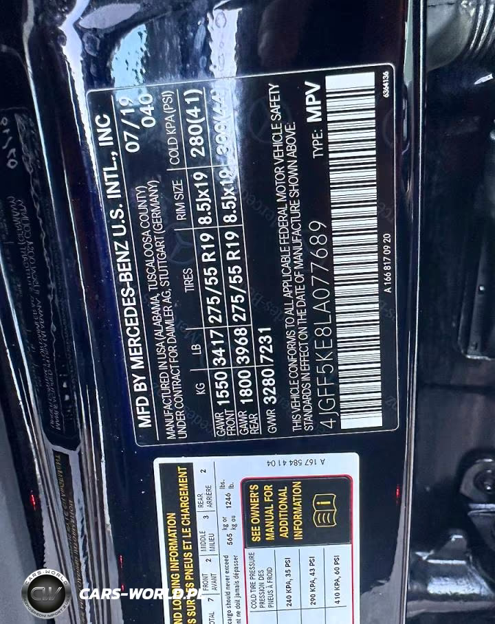 2020 Mercedes-Benz Gls 450 4Matic VIN:4JGFF5KE8LA077689 - 10