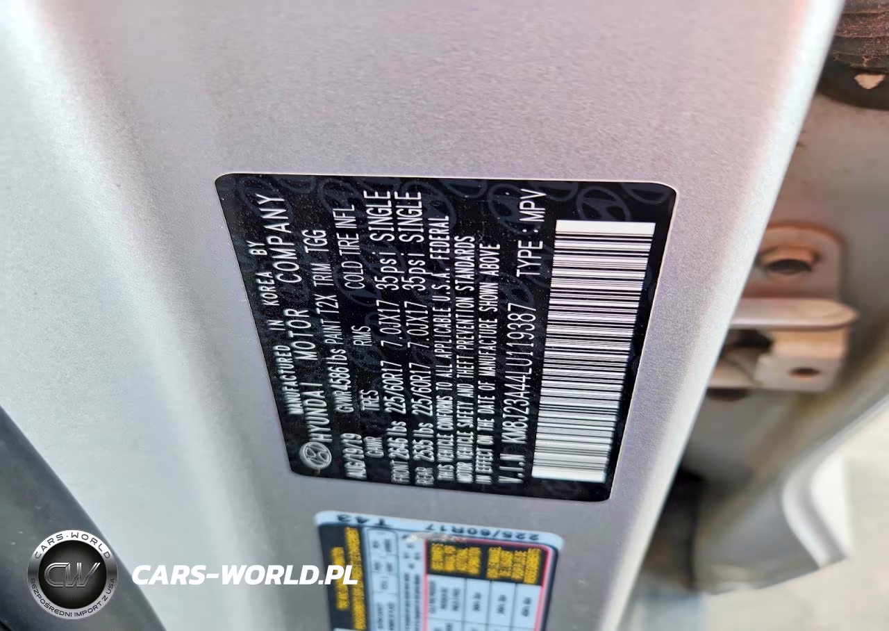 2020 Hyundai Tucson Se VIN:KM8J23A44LU119387 - 13