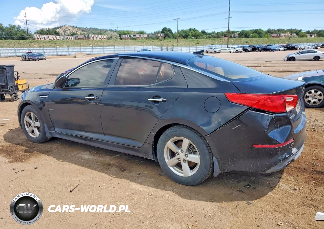 2014 Kia Optima Lx VIN:5XXGM4A72EG337524 - 2