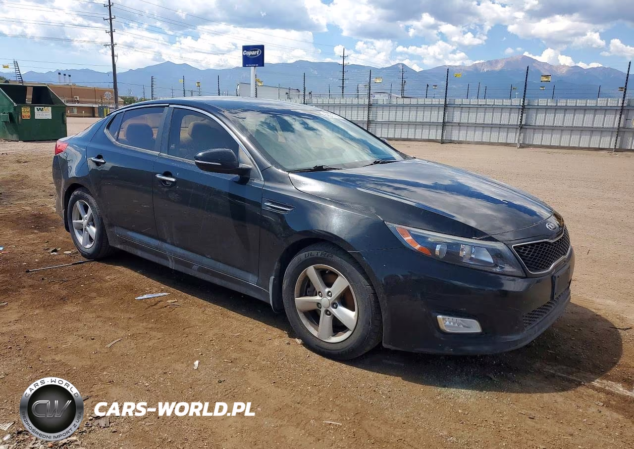 2014 Kia Optima Lx VIN:5XXGM4A72EG337524 - 4