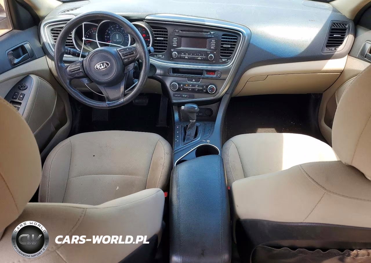 2014 Kia Optima Lx VIN:5XXGM4A72EG337524 - 8