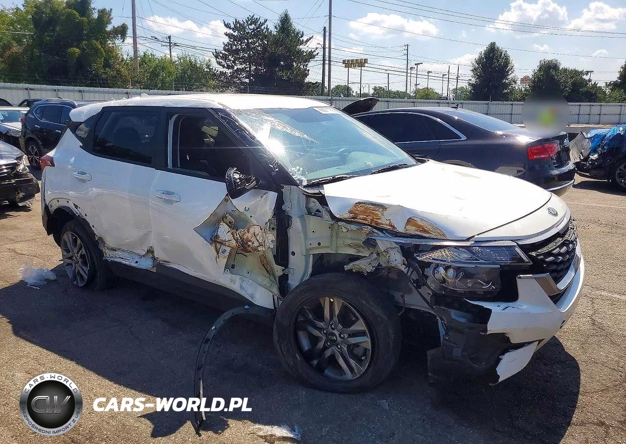 2021 Kia Seltos Lx VIN:KNDEPCAA6M7197179 - 4