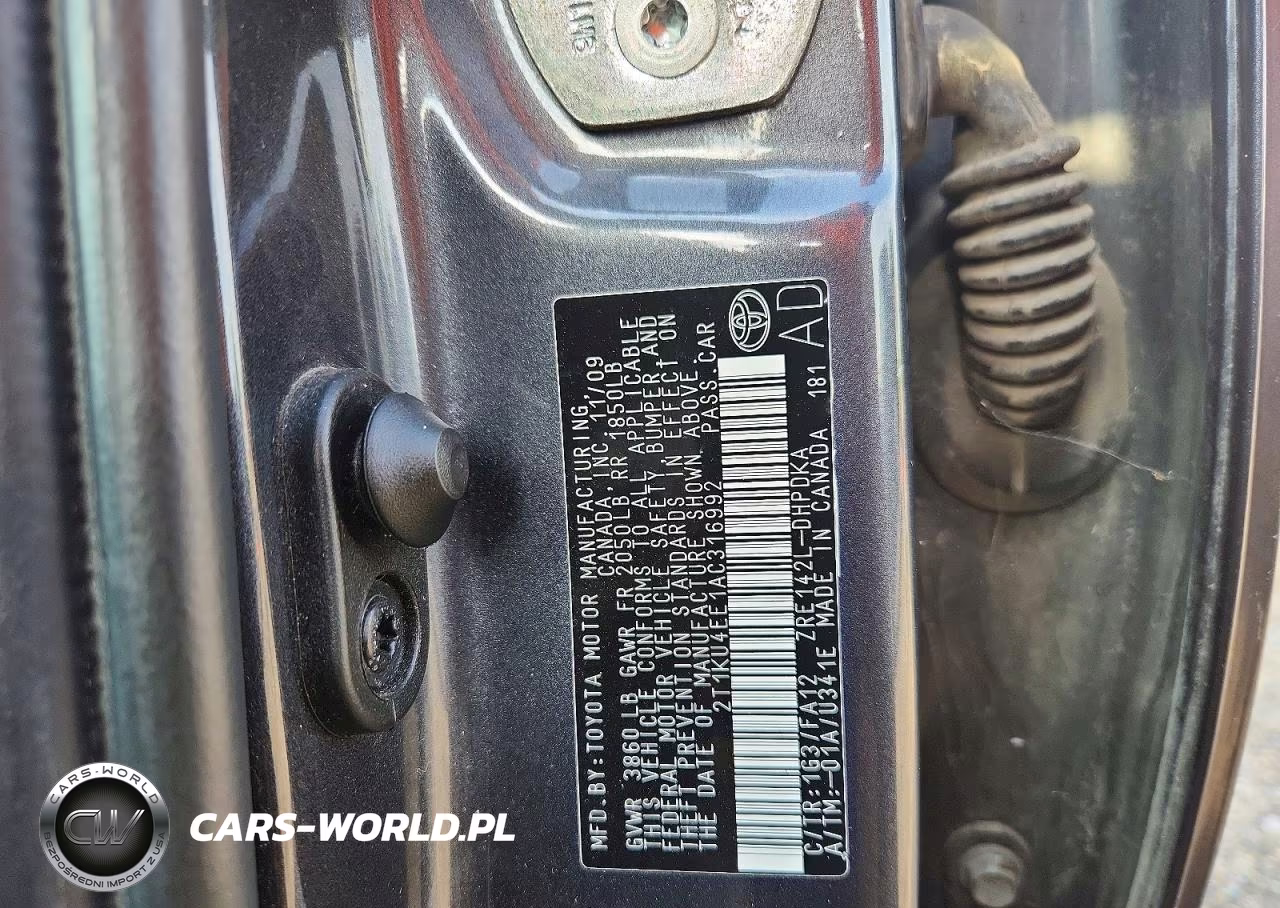2010 Toyota Matrix Base VIN:2T1KU4EE1AC316992 - 12