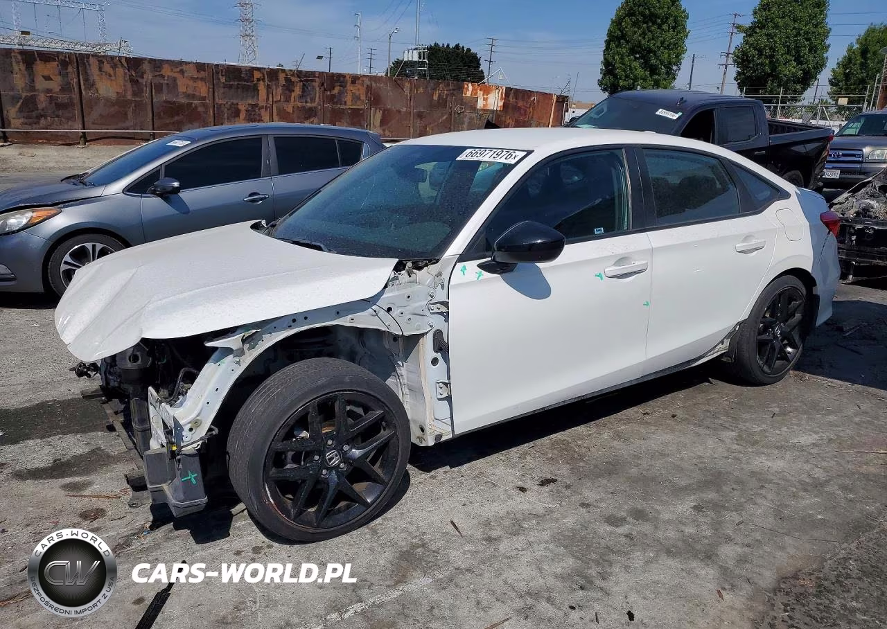 2022 Honda Civic Sport VIN:2HGFE2F55NH556688 - 1