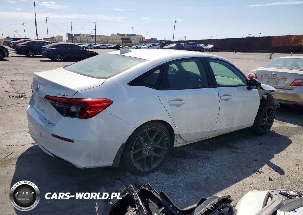 2022 Honda Civic Sport VIN:2HGFE2F55NH556688 - 3