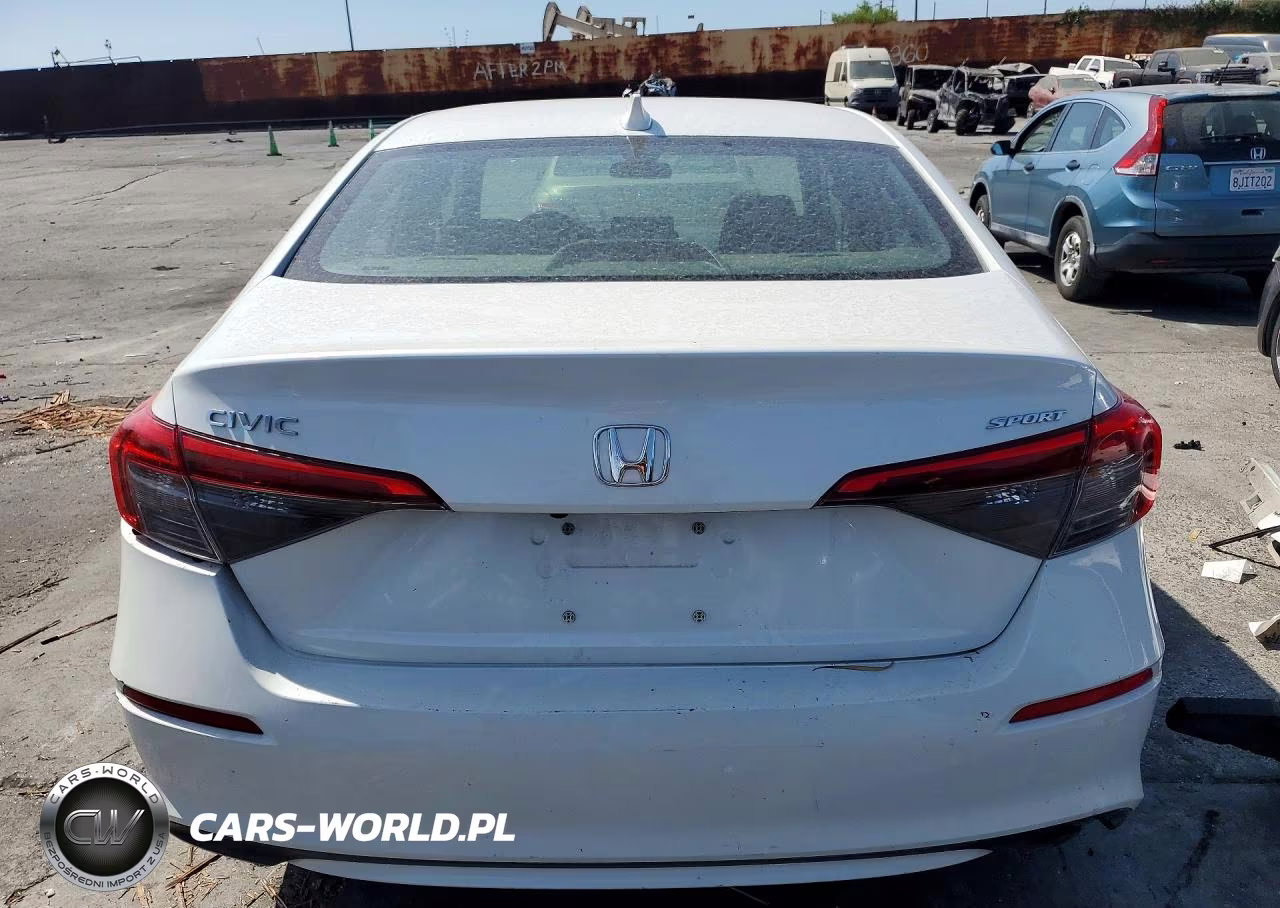 2022 Honda Civic Sport VIN:2HGFE2F55NH556688 - 6