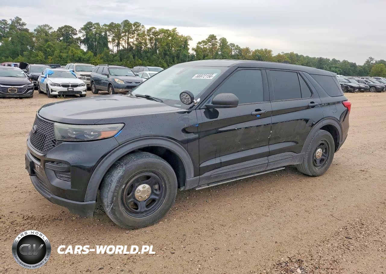 2021 Ford Explorer Police Interceptor VIN:1FM5K8AB4MGA43697 - 1