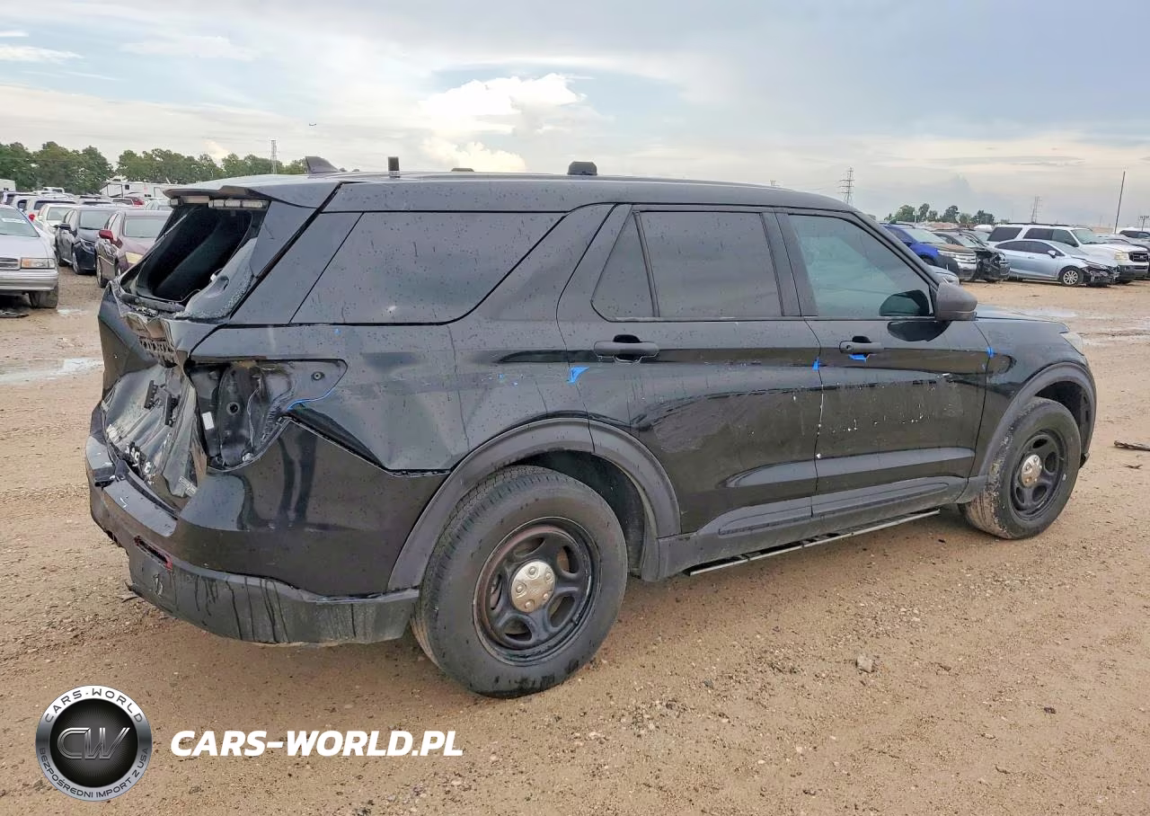 2021 Ford Explorer Police Interceptor VIN:1FM5K8AB4MGA43697 - 3