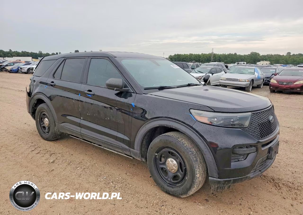 2021 Ford Explorer Police Interceptor VIN:1FM5K8AB4MGA43697 - 4