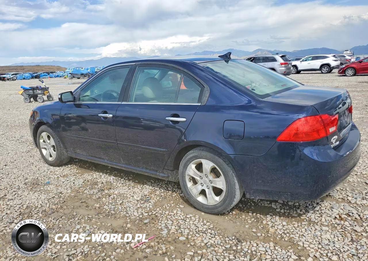 2009 Kia Optima Lx VIN:KNAGE228695295293 - 2