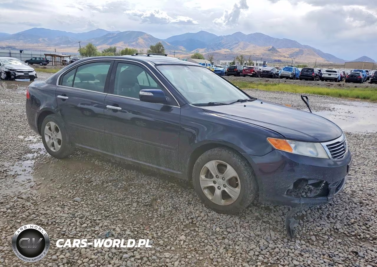 2009 Kia Optima Lx VIN:KNAGE228695295293 - 4