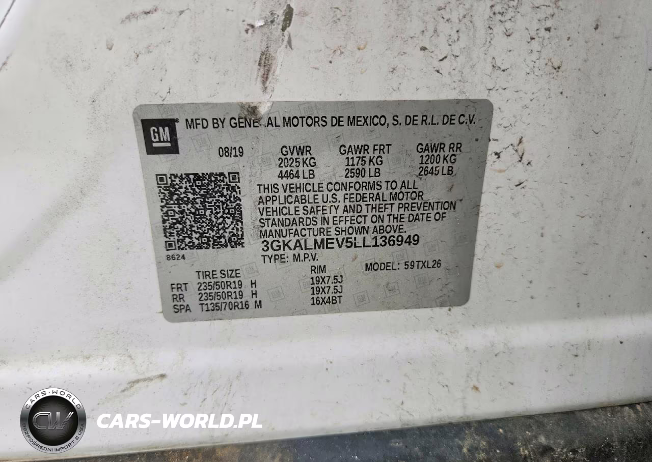 2020 GMC Terrain Sle VIN:3GKALMEV5LL136949 - 13