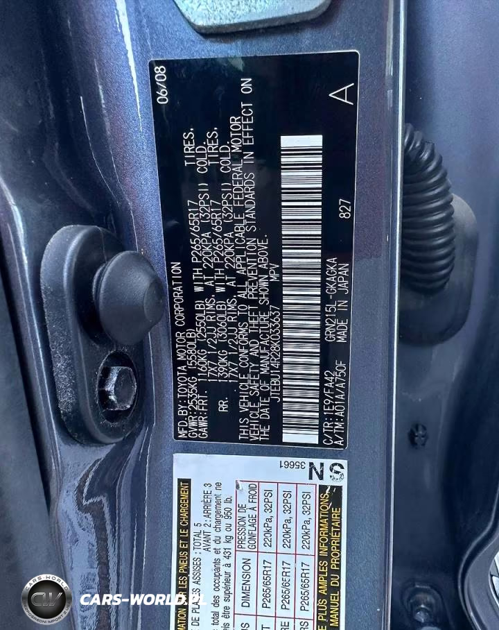 2008 Toyota 4Runner Sr5 VIN:JTEBU14R28K033637 - 10