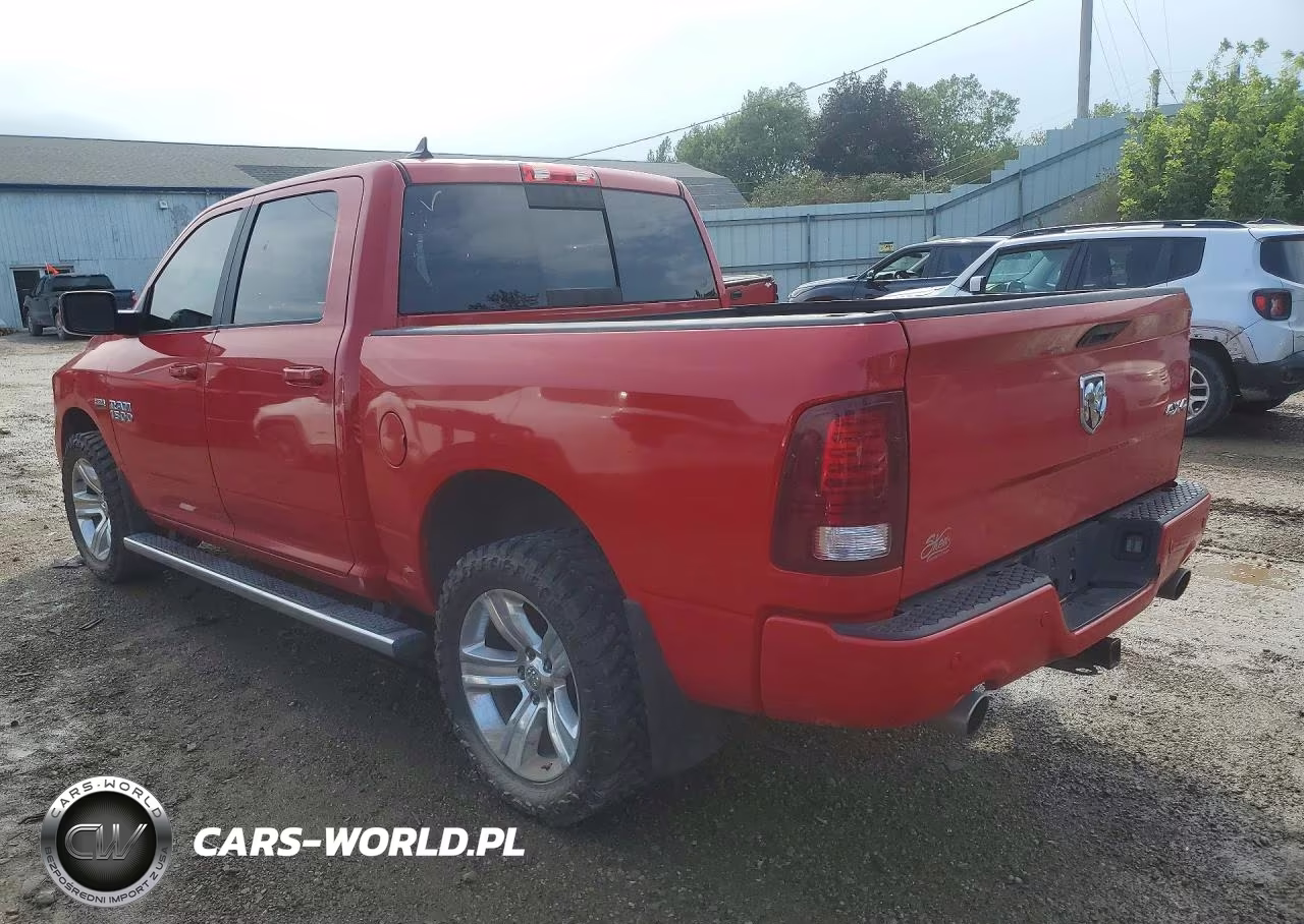 2017 Ram 1500 Sport VIN:1C6RR7MT0HS743565 - 2
