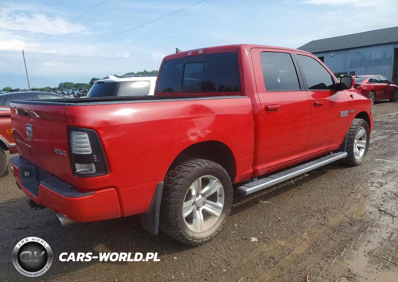 2017 Ram 1500 Sport VIN:1C6RR7MT0HS743565 - 3