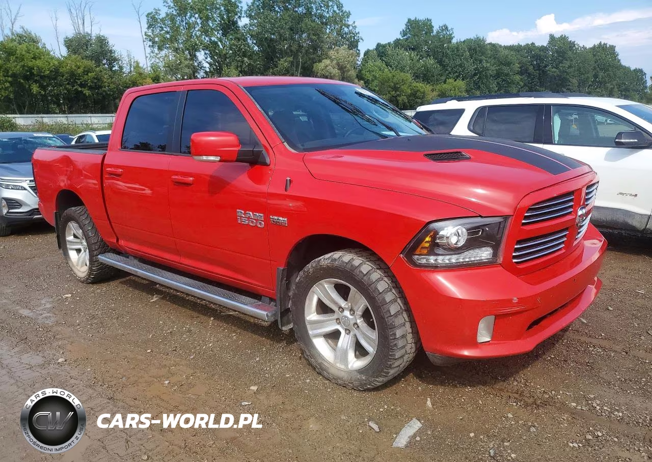 2017 Ram 1500 Sport VIN:1C6RR7MT0HS743565 - 4