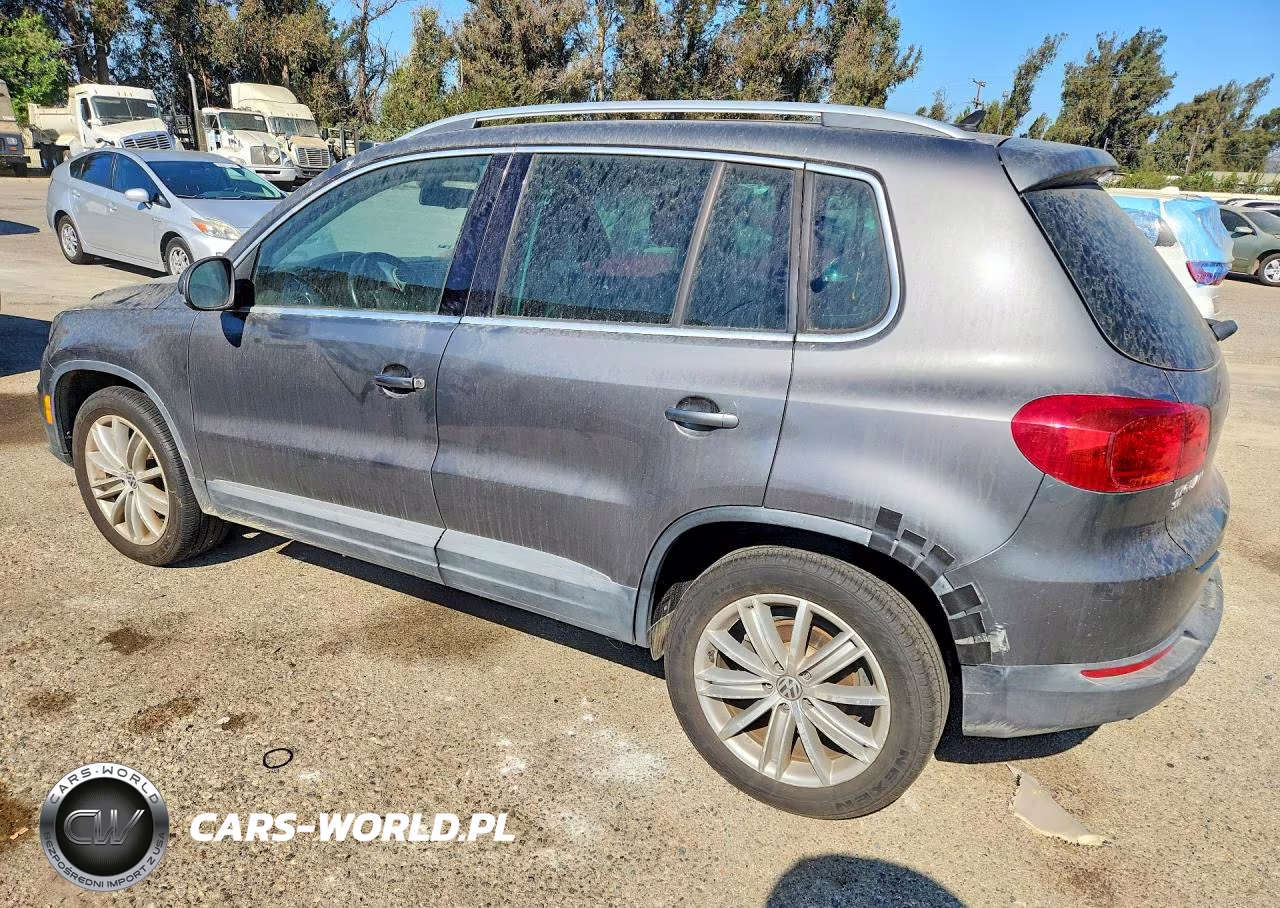 2016 Volkswagen Tiguan S VIN:WVGAV7AX5GW516853 - 2