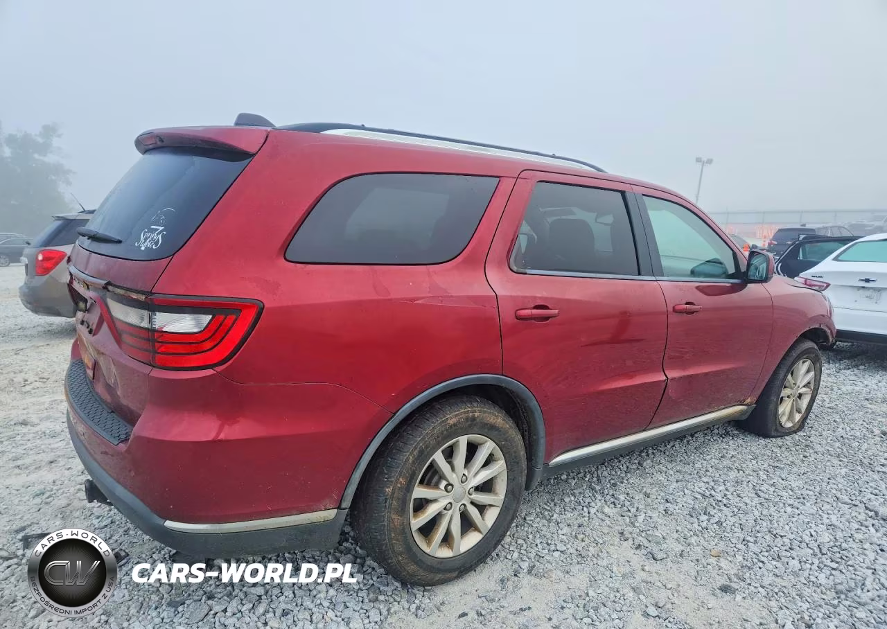 2015 Dodge Durango Sxt VIN:1C4RDJAG7FC128420 - 3