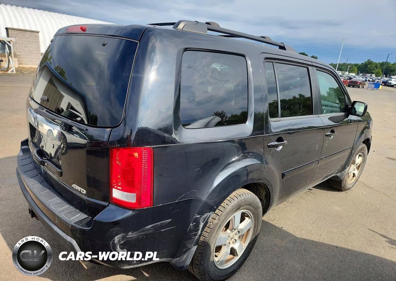 2009 Honda Pilot Exl VIN:5FNYF48589B052824 - 3
