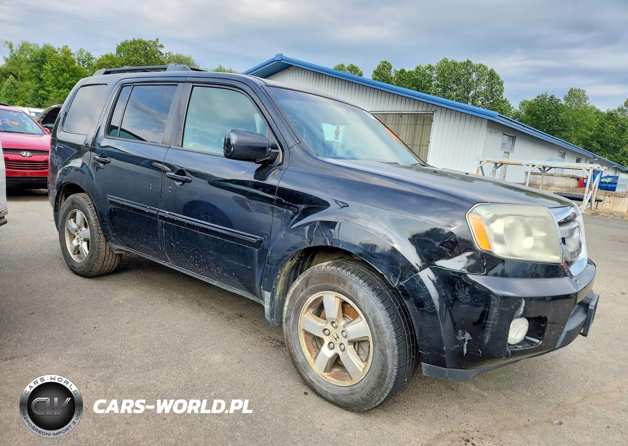 2009 Honda Pilot Exl VIN:5FNYF48589B052824 - 4