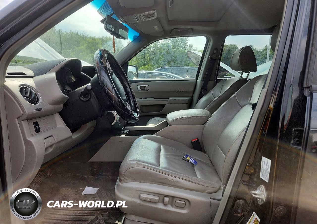 2009 Honda Pilot Exl VIN:5FNYF48589B052824 - 7
