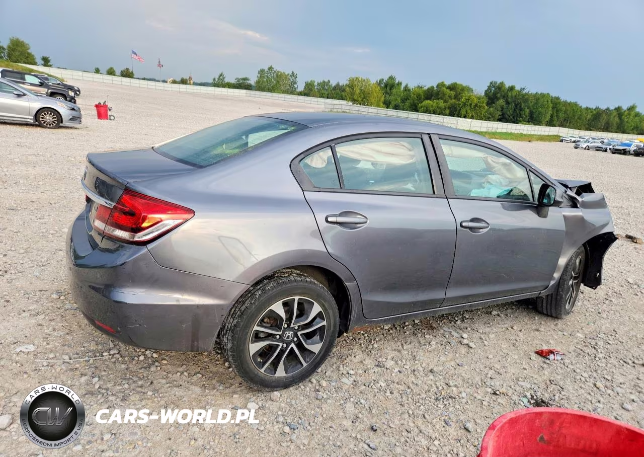 2013 Honda Civic Ex VIN:19XFB2F84DE020729 - 3