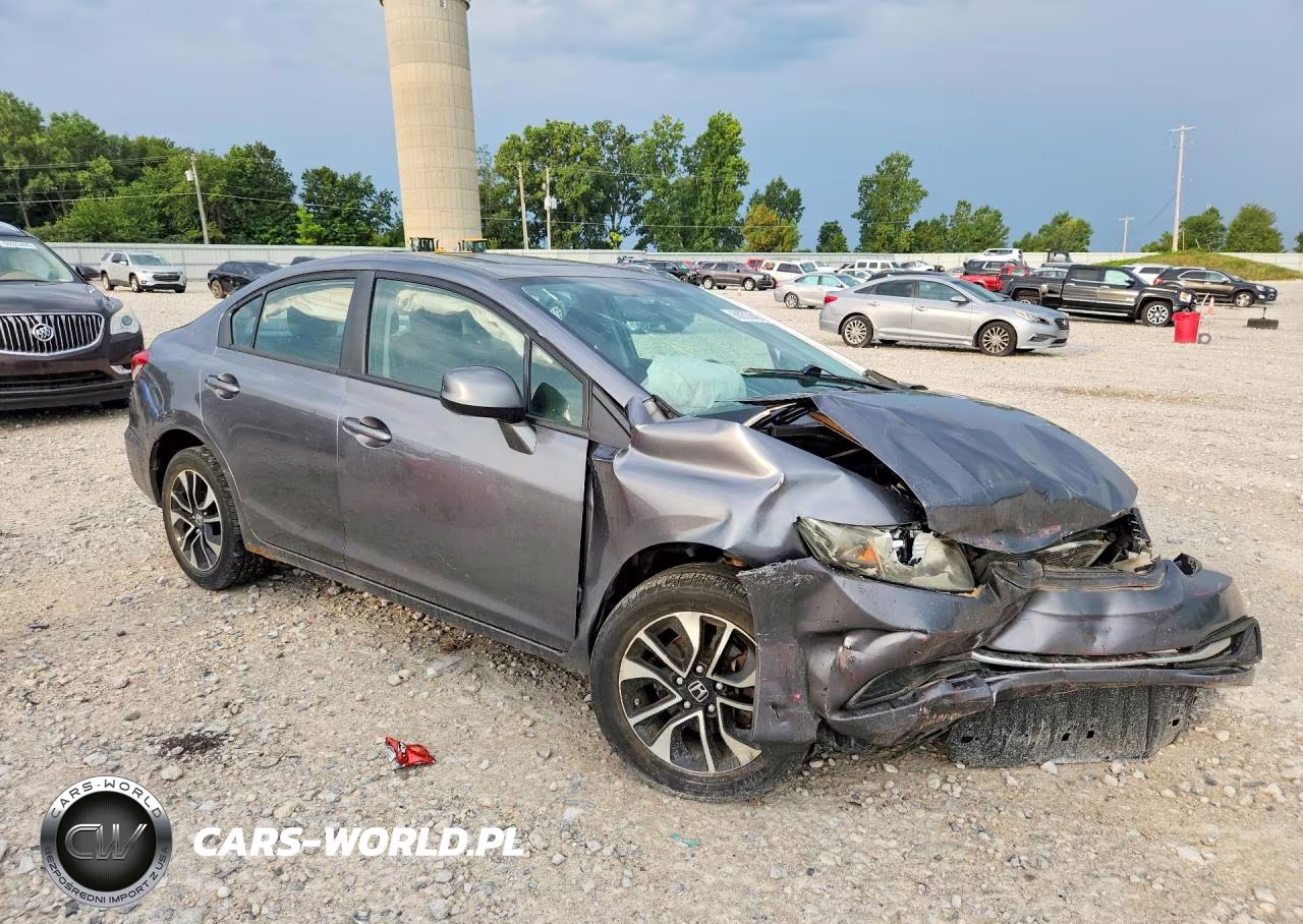 2013 Honda Civic Ex VIN:19XFB2F84DE020729 - 4