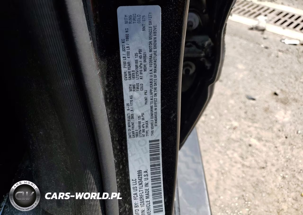 2020 Ram 1500 Rebel VIN:1C6SRFLT1LN342899 - 13