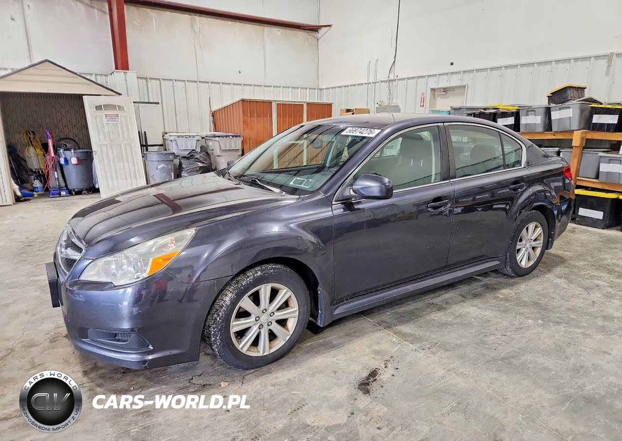 2012 Subaru Legacy 2.5I Premium VIN:4S3BMBC69C3018587 - 1
