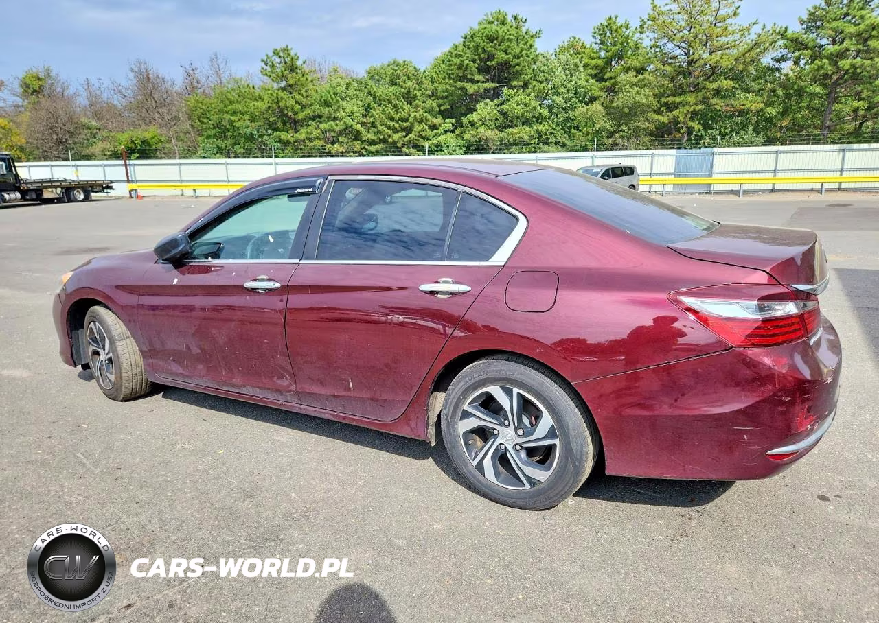 2016 Honda Accord Lx VIN:1HGCR2F31GA067941 - 2