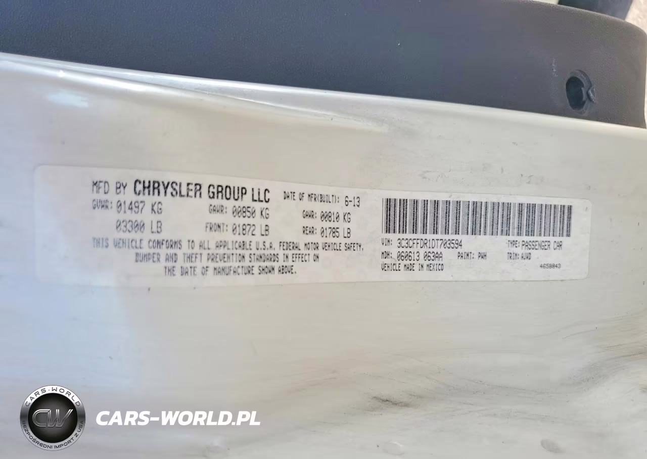2013 Fiat 500 Pop VIN:3C3CFFDR1DT703594 - 12