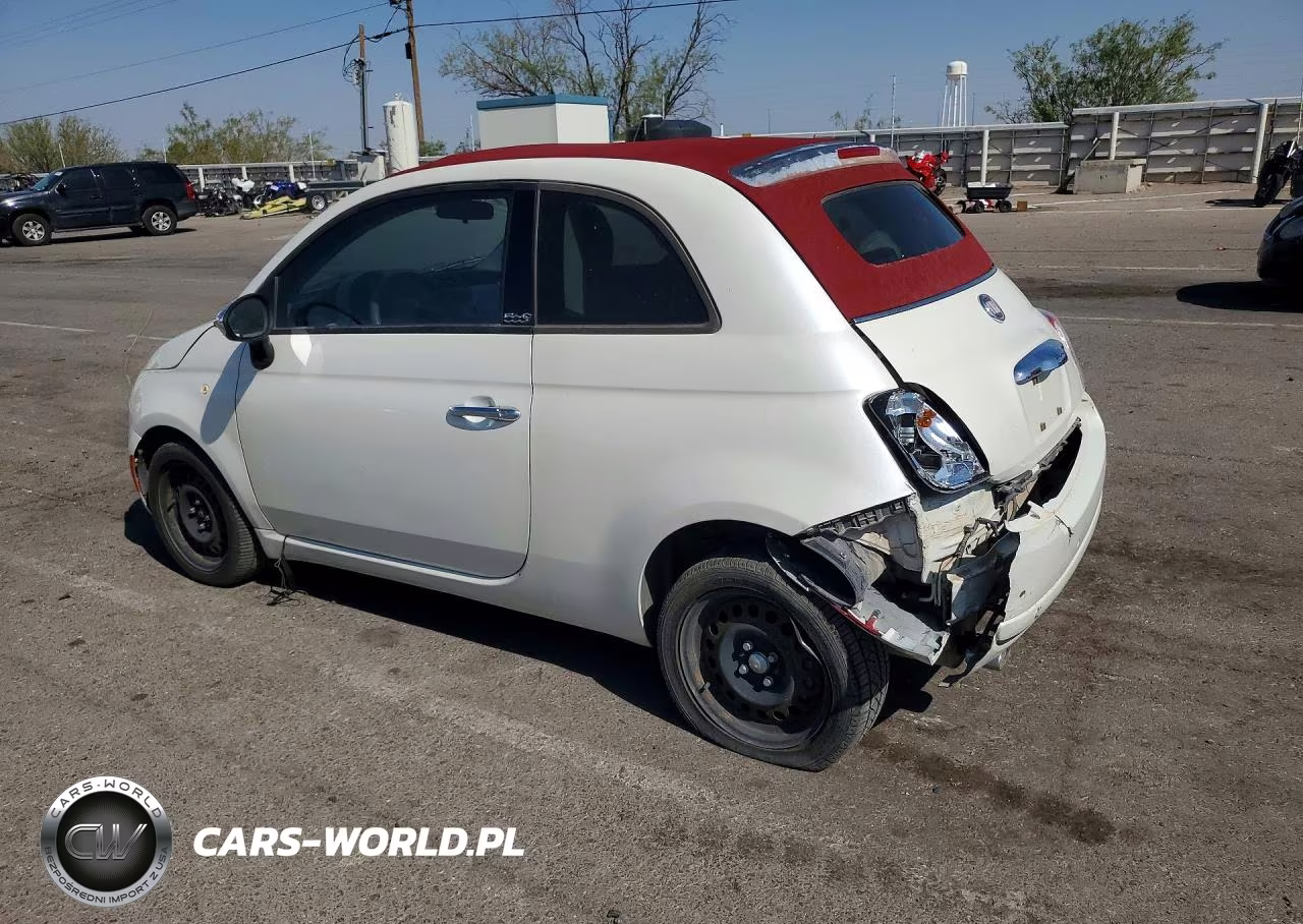 2013 Fiat 500 Pop VIN:3C3CFFDR1DT703594 - 2