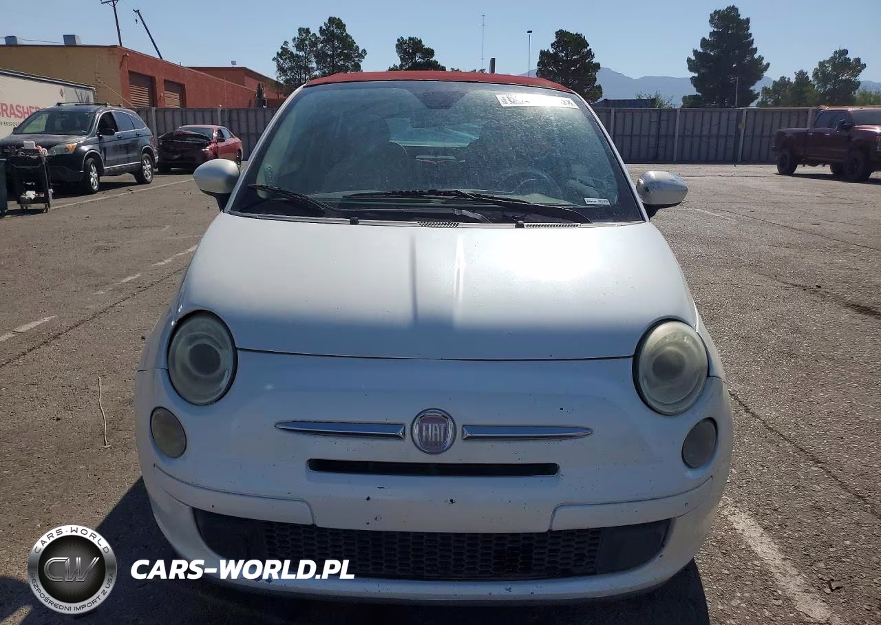 2013 Fiat 500 Pop VIN:3C3CFFDR1DT703594 - 5