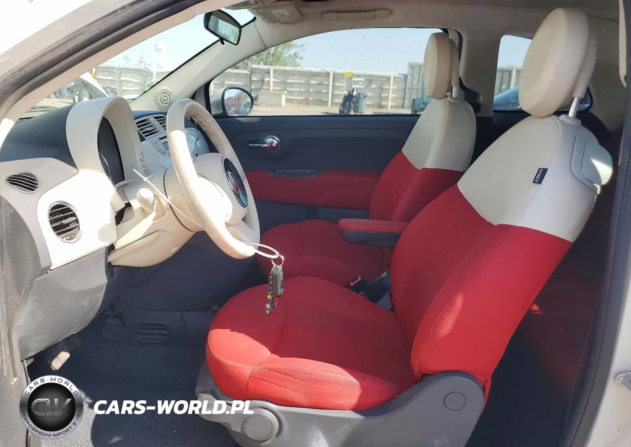 2013 Fiat 500 Pop VIN:3C3CFFDR1DT703594 - 7